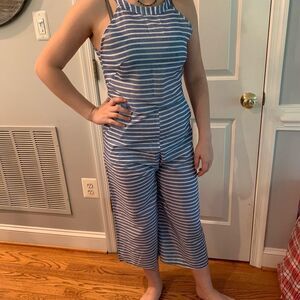 Fancyqube Nylon Knit Jumpsuit NWT sz 6 L